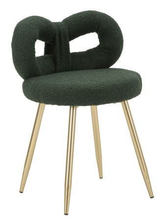 SALE % - Scaun Ilary verde, ø 40x67 cm (inaltime sezut 46 cm)