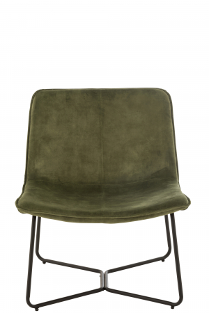 Scaun Isabel, Textil/Metal, Verde, 70.7x66.9x76.7 cm [4]