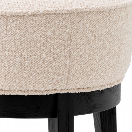 Scaun Jarrett bouclé crem [3]