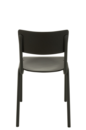 Scaun, Lemn/Metal Negru [3]