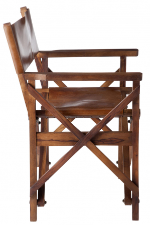 Scaun, Lemn/Piele, Maro, 57x59.5x90 cm [2]