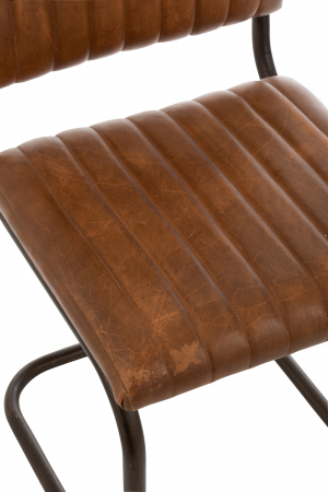 Scaun, Metal/Textil, Maro, 52x45x88 cm [4]