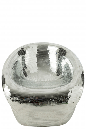 Scaun Mirror, Rasina, Argintiu [1]