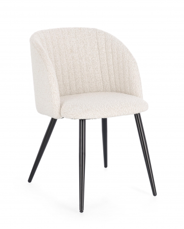 IN STOC - Scaun Queen Ivory