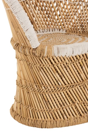 Scaun, Spatar Bambus Natur Copil [4]