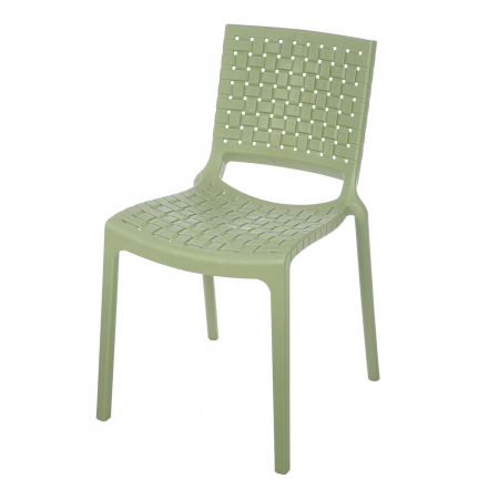 TERASA SI GRADINA - Scaun, Tecedo, țesut, Sintetic, verde, PU 2, L. 56 cm, L. 43 cm, H. 82 cm