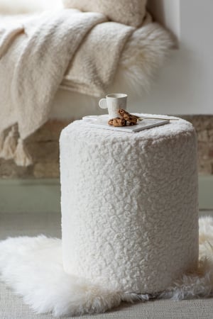 SALE % - Scaun Teddy, MDF alb