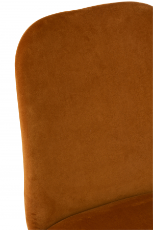 Scaun, Textil, Galben, 44.5x50.5x87.5 cm [6]