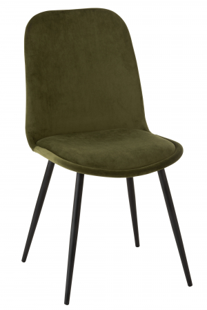 SALE % - Scaun, Textil, Verde, 44.5x56.5x86 cm
