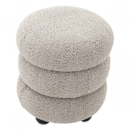 Scaun Tulum bouclé gri [1]