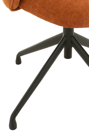 Scaun Turn, reglabil, Ruginiu [4]