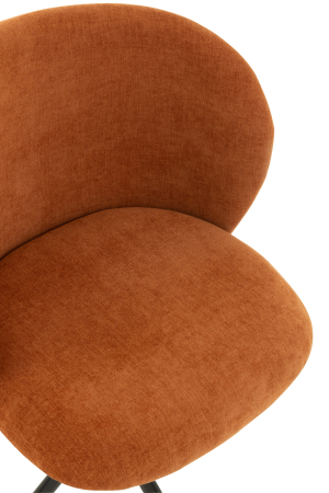 Scaun Turn, reglabil, Ruginiu [5]