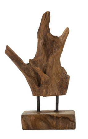 Mare si soare - Sculptură, Akar din tec reciclat, cm 20x11x34 min 2 (piesa unica)