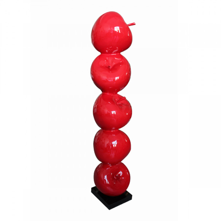 Sculptură, Cireș, Cherry, Marmură, Polirășină, roșu, PU 1, H. 183 cm, D. 36 cm [1]