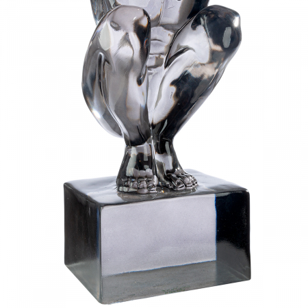 Sculptură, Cliffhanger, Gris, Acrilic, gri, PU 1, L. 16 cm, L. 49 cm, H. 33,5 cm [3]