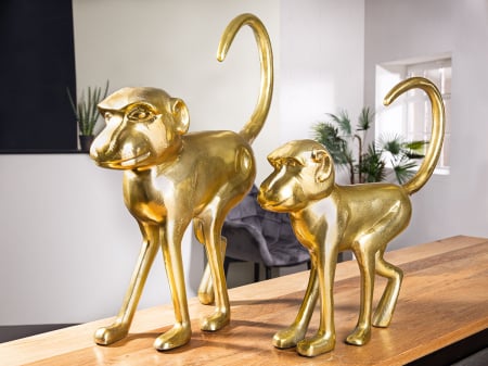 SALE % - Sculptură din aluminiu Monkey