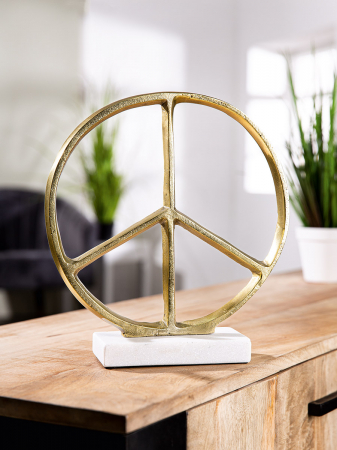 SALE % - Sculptură din aluminiu Peace