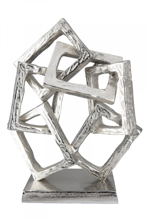 SALE % - Sculptură din aluminiu, Square