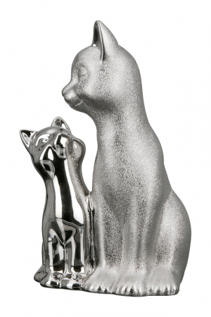 Sculptură din porțelan Pisica [1]