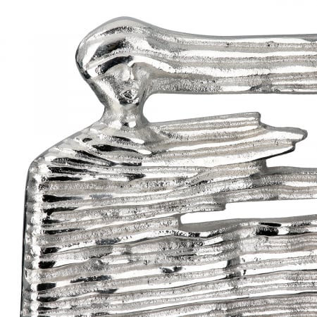 Sculptură, Drift, Motiv femeie, Aluminiu, argintiu, PU 2, L. 10 cm, L. 27 cm, H. 26,5 cm [2]