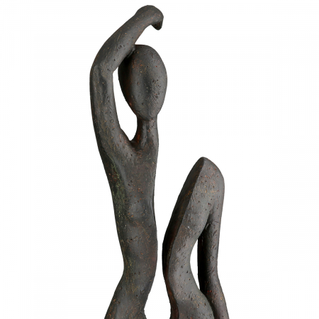 Sculptură, Femeie, Rășină sintetică, antracit, PU 2, L. 9 cm, l. 9 cm, H 40 cm [3]