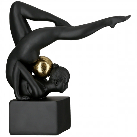 Sculptură, Femeie, Rășină sintetică, negru, PU 2, L. 9 cm, L. 24 cm, H 26 cm [1]