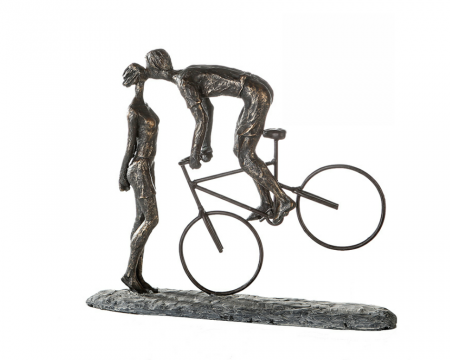 SALE % - Figurina KISS ME, rasina, 36x9x30 cm