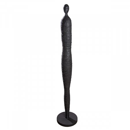 Sculptură, mare, Lorient, Polirășină, negru, PU 1, H. 109 cm, D. 19,5 cm SALE % - Sculptură, mare, Lorient, Polirășină, negru, PU 1, H. 109 cm, D. 19,5 cm
