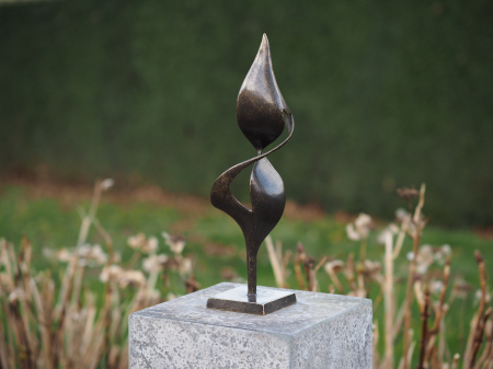 Figurine bronz - Sculptura moderna, Bronz, 38 x 13 x 13 cm