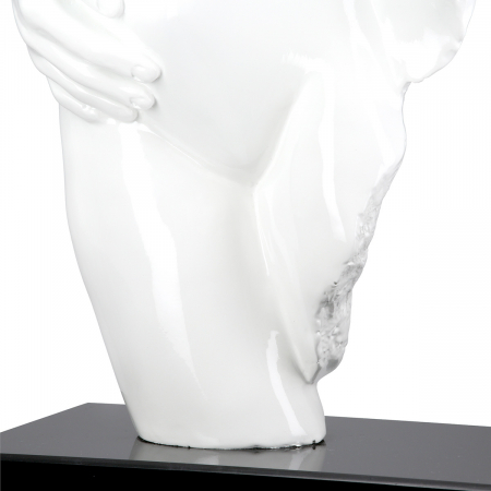 Sculptură, Pereche, Coppia, Marmură, Polirășină, alb, PU 1, L. 12 cm, L. 35 cm, H. 49 cm [2]
