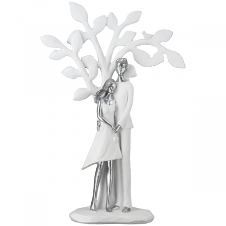 Sculptură, Pereche, Rășină sintetică, alb, PU 2, L. 7 cm, L. 20 cm, H 30 cm [1]