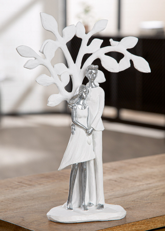 Sculptură, Pereche, Rășină sintetică, alb, PU 2, L. 7 cm, L. 20 cm, H 30 cm [4]