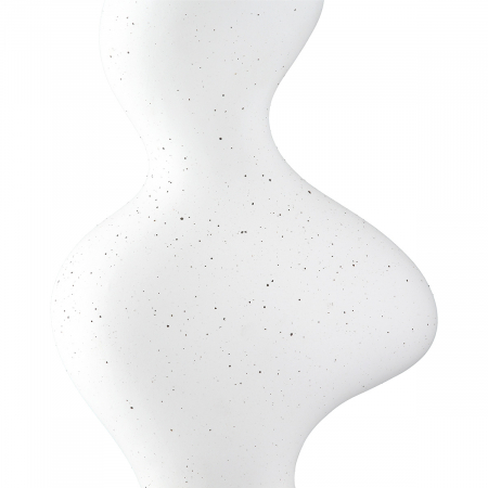 Sculptură, Prasero, punctat, Ceramica, gri, alb, PU 2, 2 buc. asortate, L. 9 cm, L. 14 cm, H. 42 cm [4]