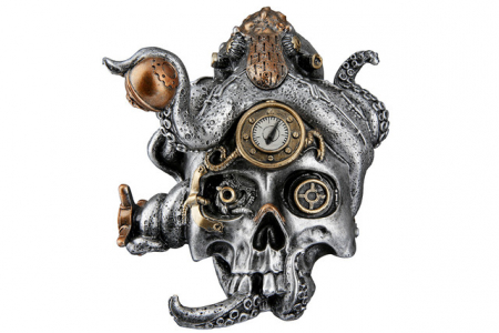 Sculptură rasinaSteampunk Skull [1]