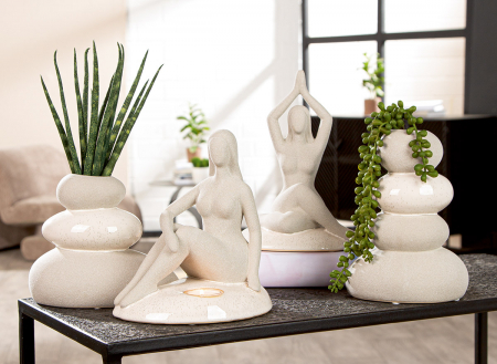 Serie 13 buc., Ceramică, gri deschis, PU 1 FIGURINE - Serie 13 buc., Ceramică, gri deschis, PU 1