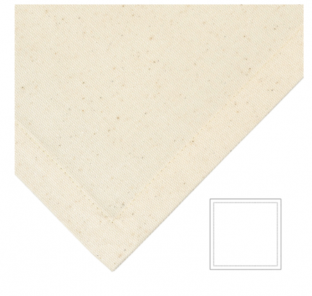SALE % - Servet de masa Bente, Bumbac, Crem, 40x40 cm