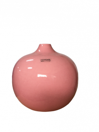 Set 1 Lampa cu 2 Vaze GRAND BALL, ceramica, roz 33.5/27/23 cm [5]