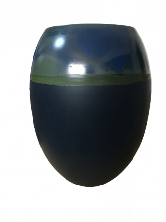 Set 1 Lampa cu 2 vaze HORY, ceramica, albastru, 35/23.5/30 cm [5]