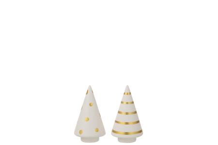 Coronite si Brazi - Set 2 braduti, Ceramica, Multicolor, 6x6x10.5