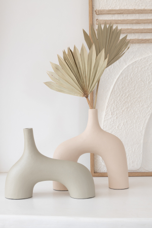 Set 2 buc plante uscate, Fibre naturale, Natural, 30x2x50 [3]