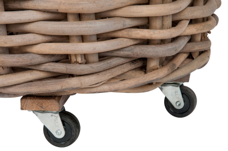 Set 2 Coșuri cu mâner, Natur [2]