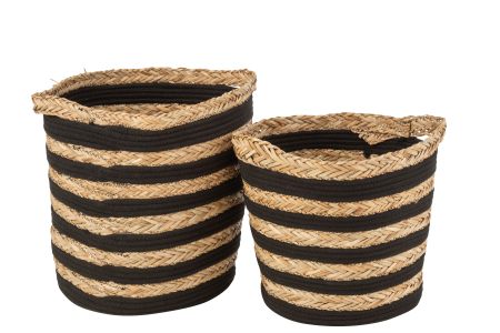 SALE % - Set 2 Coșuri Natur