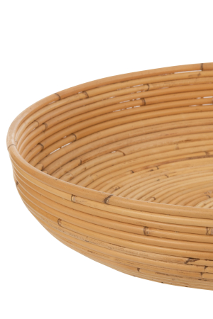 Set 2 cosuri rattan, Fibre naturale, Natural, 50x50x10 [3]