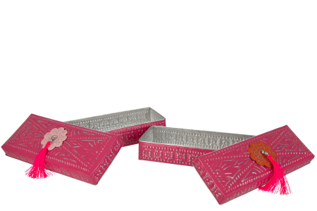 Set 2 Cutii cadou, Aluminiu [2]