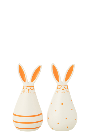 Primavara - Set 2 figurine, Ceramica, Multicolor, 10.3x9.3x20.5