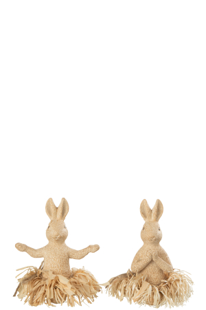 Oriental - Set 2 figurine, Compozit, Multicolor, 12.5x12.5x12
