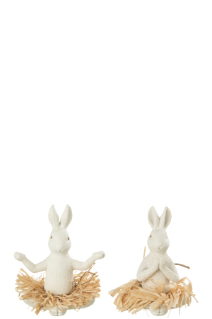 Oriental - Set 2 figurine, Compozit, Multicolor, 13x13x12