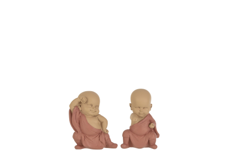 SALE % - Set 2 figurine, Compozit, Rosu , 8x8x11
