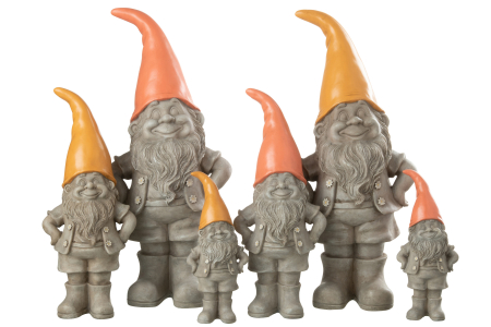 Set 2 figurine, Material sintetic, Multicolor, 20x13.5x45.5 [1]