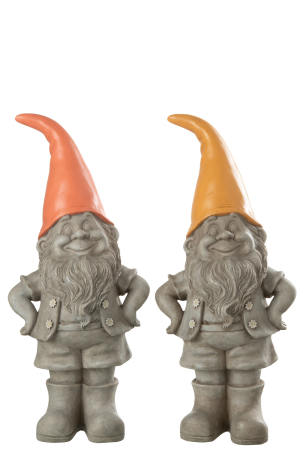 Primavara - Set 2 figurine, Material sintetic, Multicolor, 20x13.5x45.5